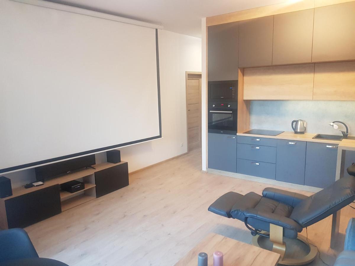 Ferienwohnung Apartwro - Apartament Przy Wyspie Slodowej, Garaz, Projektor, Rowery Breslau Exterior foto